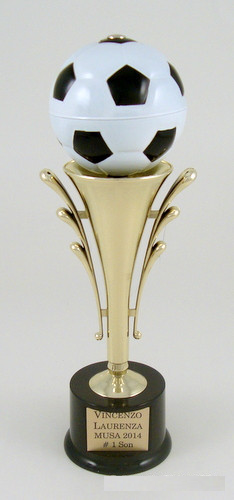 Small Spinning Soccer Ball-Trophies-Schoppy's Since 1921