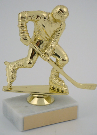 Inline Hockey Figure on Marble Base-Trophies-Schoppy's Since 1921