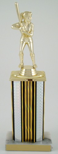 Wide Column Softball Trophy-Trophies-Schoppy's Since 1921