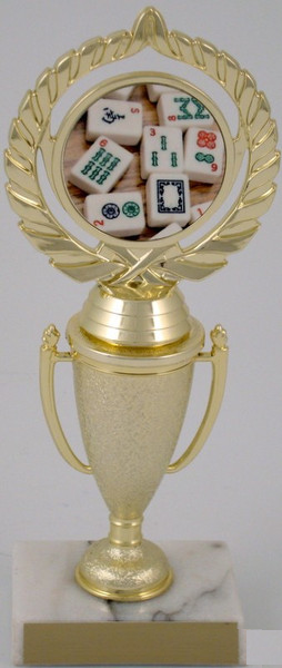 Mah Jong Logo on Cup-Trophies-Schoppy's Since 1921