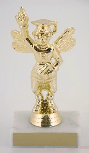 Spelling Bee Trophy on Marble Base-Trophies-Schoppy's Since 1921