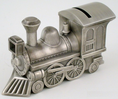 Train Bank with Matte Finish-Gift-Schoppy's Since 1921