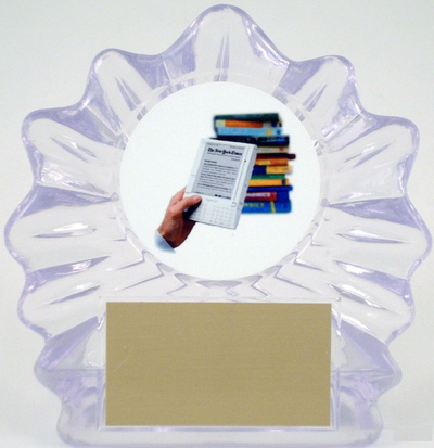 Kindle in Acrylic Trophy - Small-Trophies-Schoppy's Since 1921