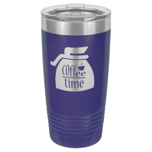 20 oz. Polar Camel Ringneck Vacuum Insulated Tumbler Mug with Clear Lid - Schoppy's Since 1921