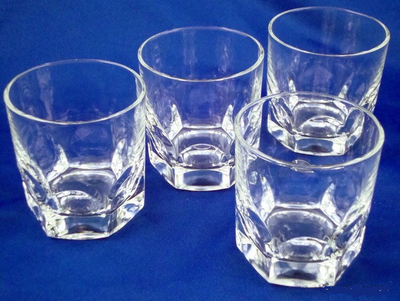 Esquire Double Rocks Glasses Set of (4)-Glasses-Schoppy's Since 1921