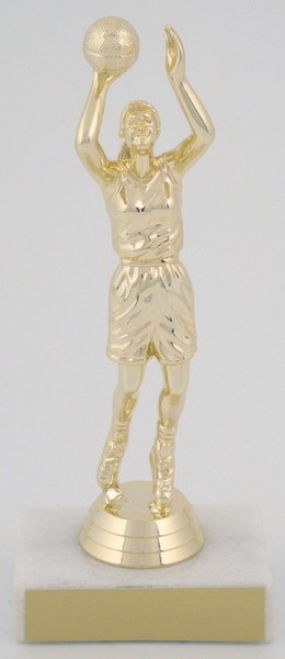 Basketball Trophy Female-Trophies-Schoppy's Since 1921