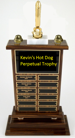 Hot Dog Perpetual Trophy SPT-Hot Dog-Trophies-Schoppy's Since 1921