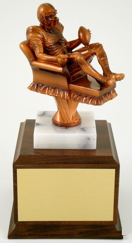 Recliner Perpetual Fantasy Football Trophy - Medium-Trophies-Schoppy's Since 1921