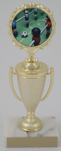 Foosball Logo on Cup-Trophies-Schoppy's Since 1921
