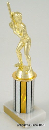 3" Column Softball Trophy-Trophy-Schoppy&