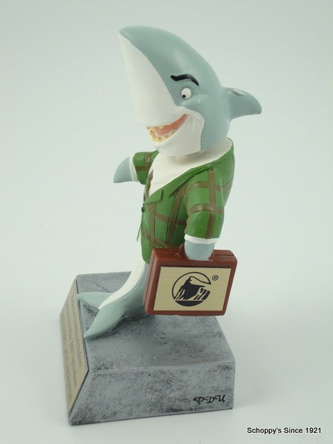 Sales Shark - Bobblehead Resin Trophy-Trophies-Schoppy&