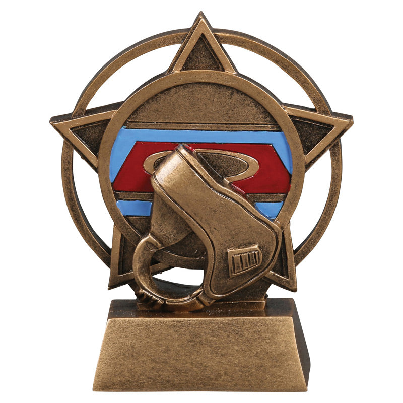 Wrestling Orbit Resin Trophy-Resin-Schoppy&