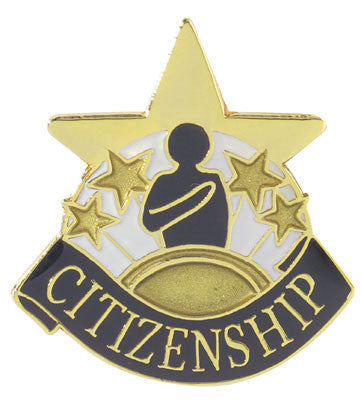 Citinzenship Achievement Lapel Pins-Pin-Schoppy's Since 1921