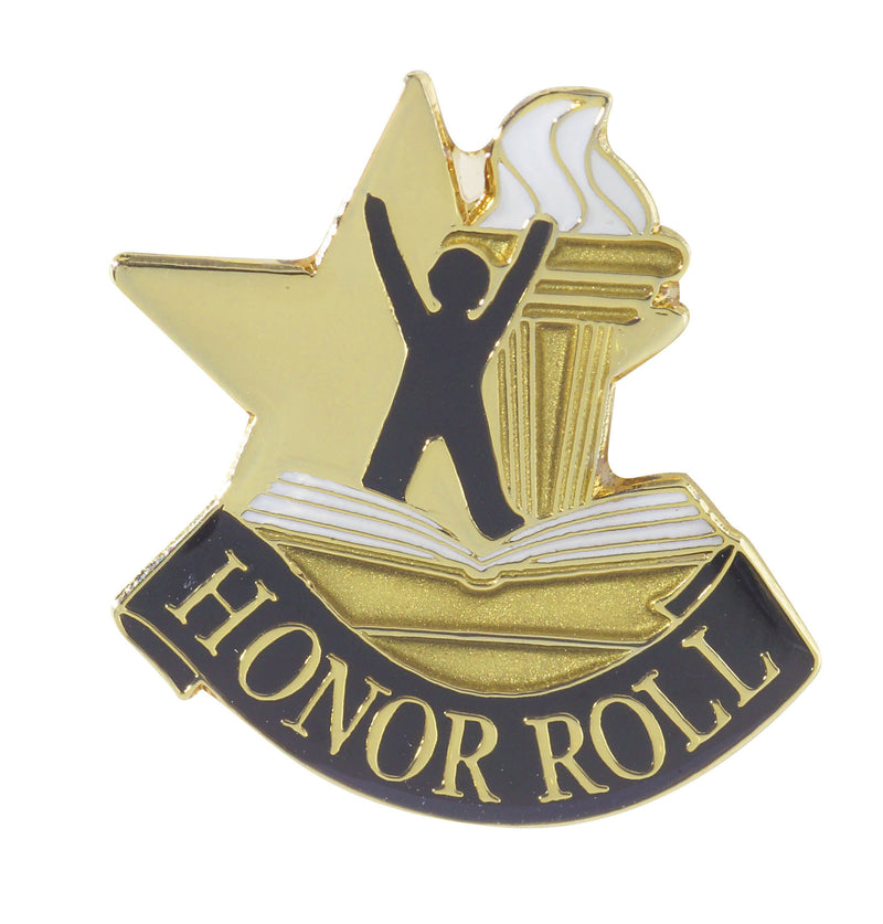 Honor Roll Achievement Lapel Pins-Pin-Schoppy&