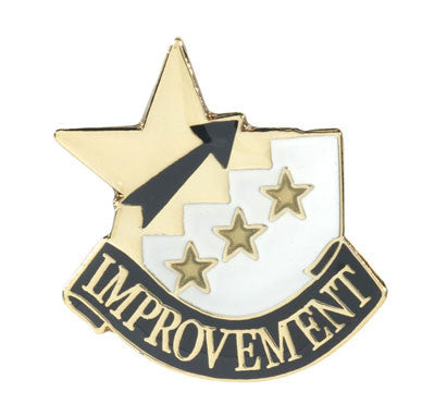 Improvement Achievement Lapel Pins-Pin-Schoppy's Since 1921