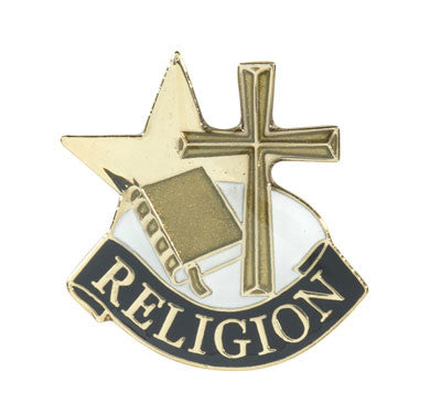 Religious Cross Achievement Lapel Pins-Pin-Schoppy&