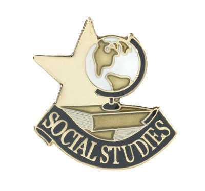 Social Studies Achievement Lapel Pins-Pin-Schoppy's Since 1921