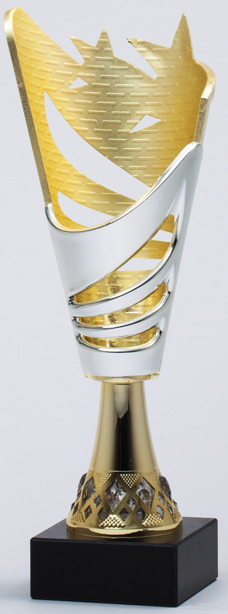 Modern Plastic Gold Cup-Trophy-Schoppy&