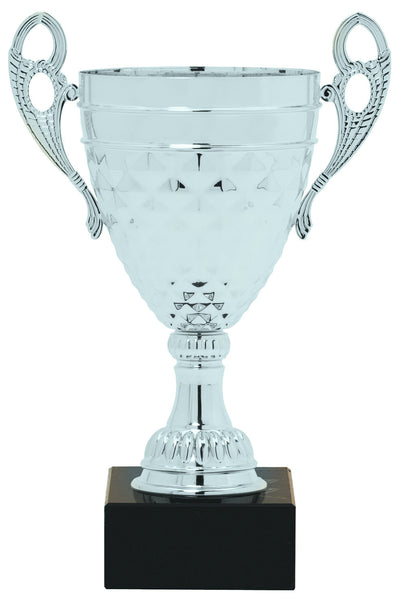Classic Metallic Silver Cup-Trophy-Schoppy's Since 1921