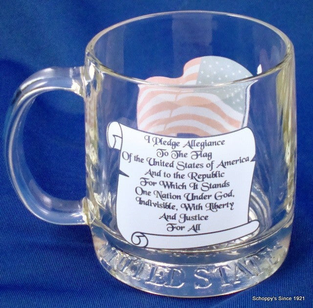 American Flag Coffee Mug 13 oz-Glasses-Schoppy&