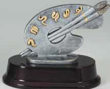 Artist Pallet Resin Trophy-Trophy-Schoppy&