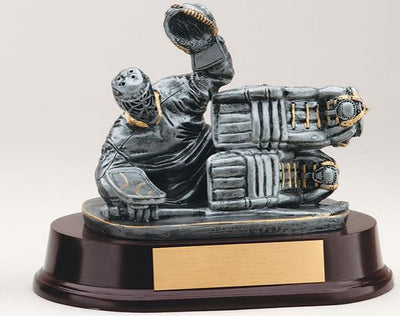 Hockey Goalie Stacked Pads Resin Trophy-Trophies-Schoppy's Since 1921