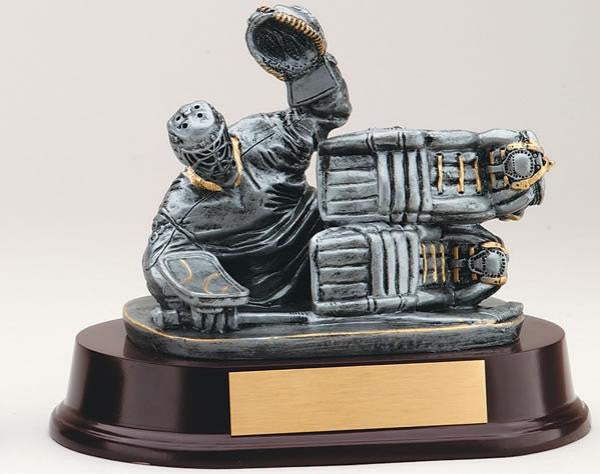 Hockey Goalie Stacked Pads Resin Trophy-Trophies-Schoppy&