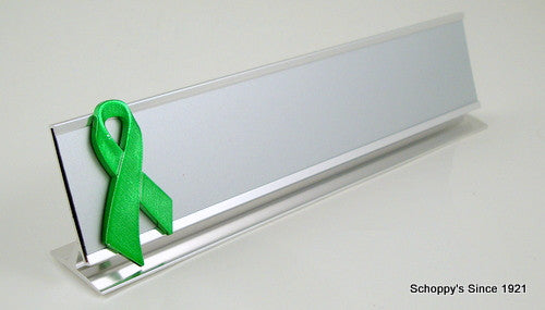 Awareness Ribbon on Desk Name Plate-Medals-Schoppy&