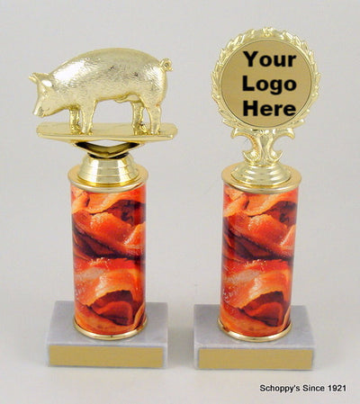 Bacon Logo Trophy-Trophies-Schoppy's Since 1921