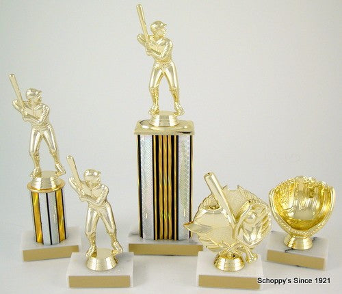 Baseball Wreath Trophy-Trophies-Schoppy&