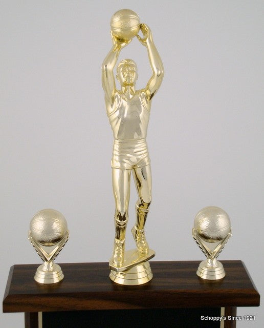 Basketball Perpetual Trophy-Trophies-Schoppy&