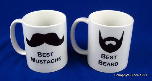 Beard Mug with Custom Message-Mug-Schoppy&