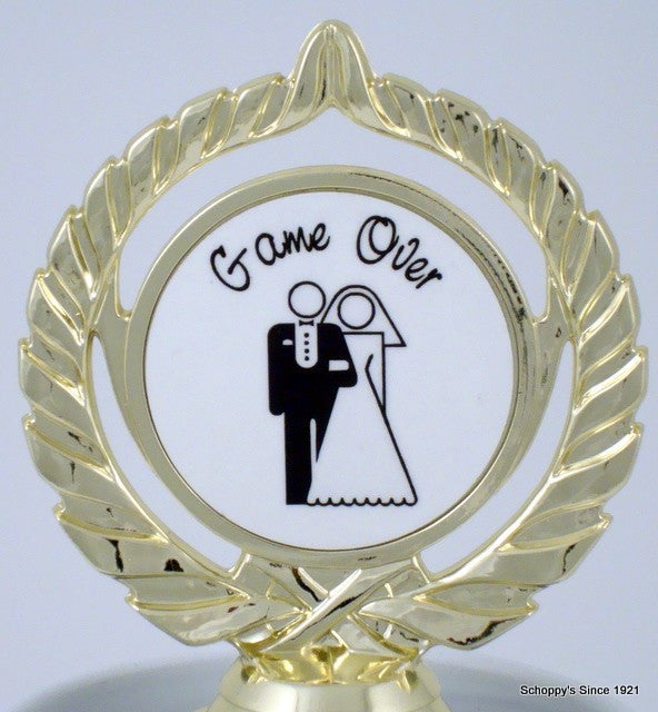 Beer Pong Trophy - Wedding Edition - Bride-Trophies-Schoppy&