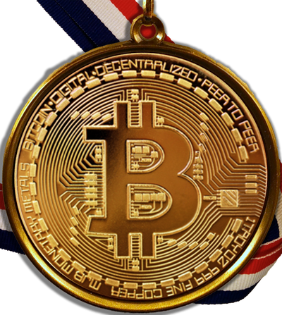 Bitcoin Logo Medal-Medals-Schoppy's Since 1921