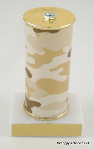 Camouflage Custom Round Column with Figure of Your Choice-Trophies-Schoppy&