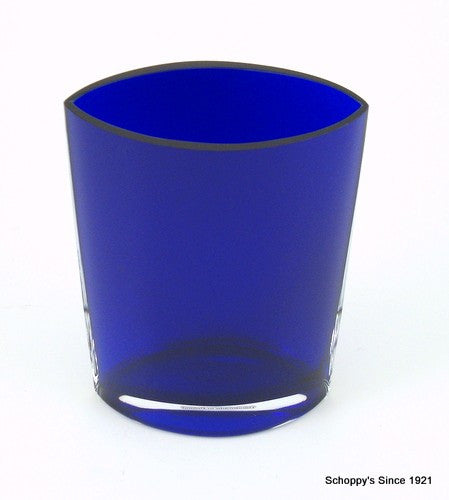 Cobalt Glass Samantha Vase by Badash-Vase-Schoppy&