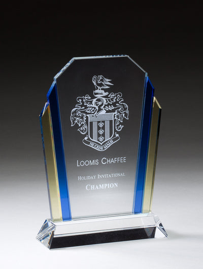 Colored Glass Award GL65-Glass & Crystal Award-Schoppy's Since 1921