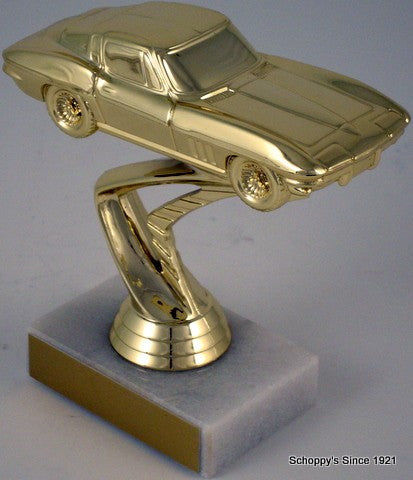 Corvette Trophy on Marble Base-Trophies-Schoppy&