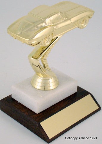 Corvette Trophy on Marble Base-Trophies-Schoppy&