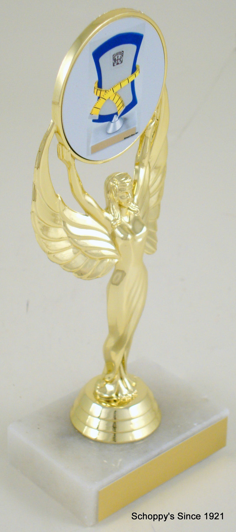 Weight Loss Medallion On Victory Riser-Trophy-Schoppy&