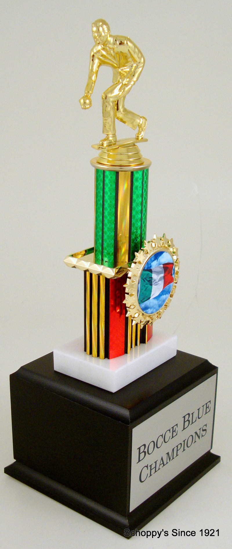 Bocce Ball Perpetual Trophy-Trophies-Schoppy&