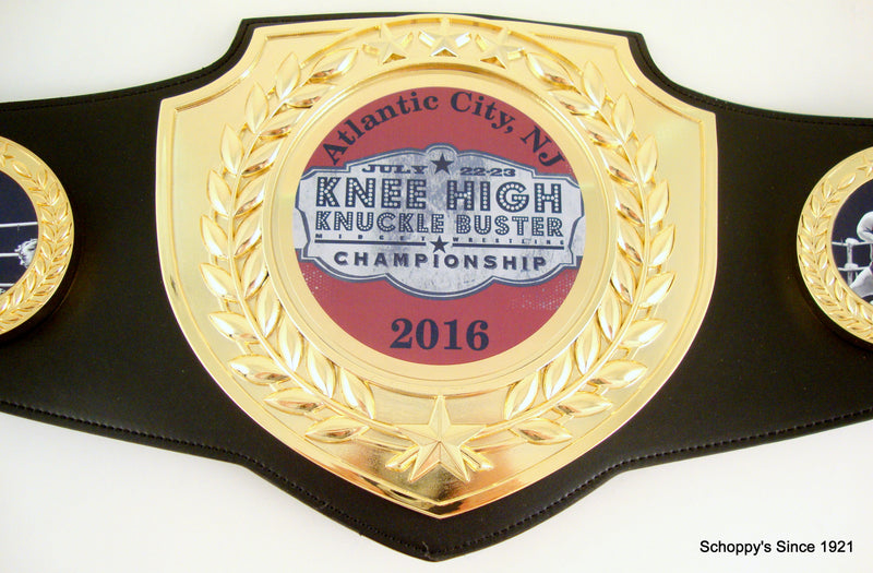 Championship Award Belt - Gold - Wrestling-Belt-Schoppy&