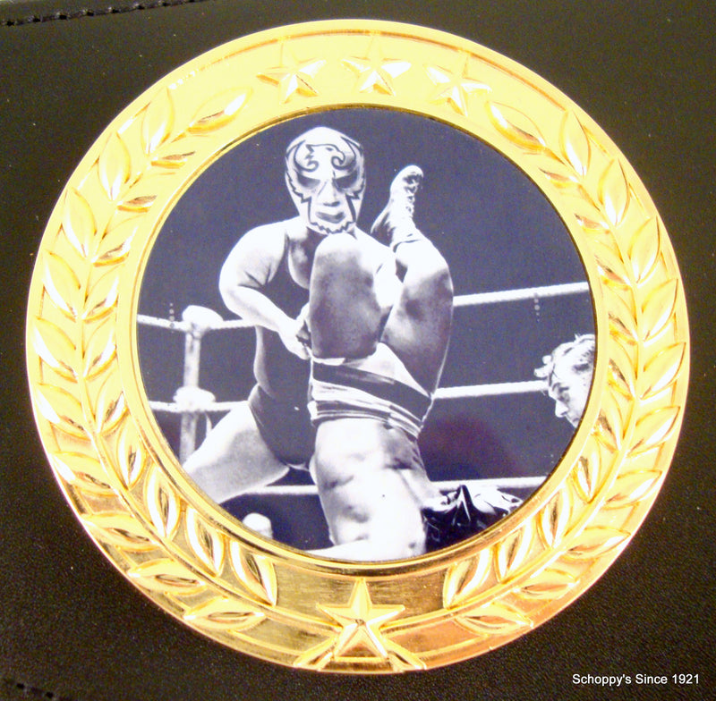 Championship Award Belt - Gold - Custom-Belt-Schoppy&
