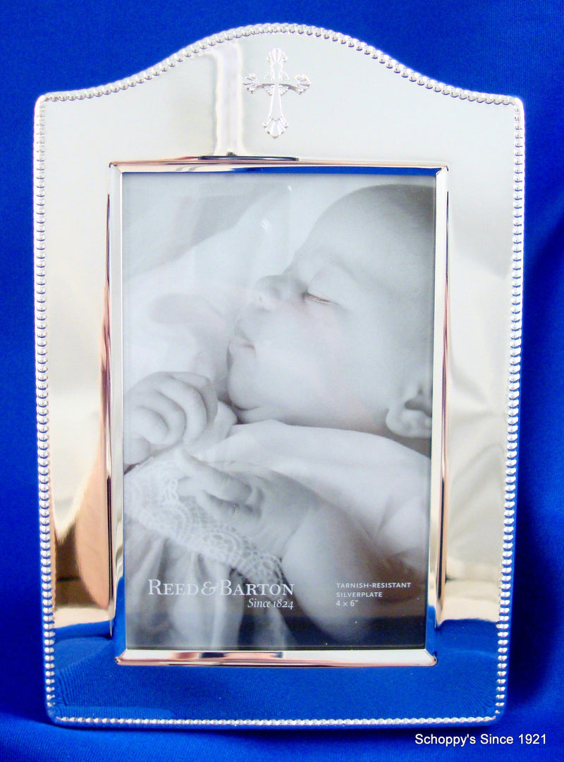 Reed & Barton Abbey Silverplate Frame 4" x 6"-Frame-Schoppy&