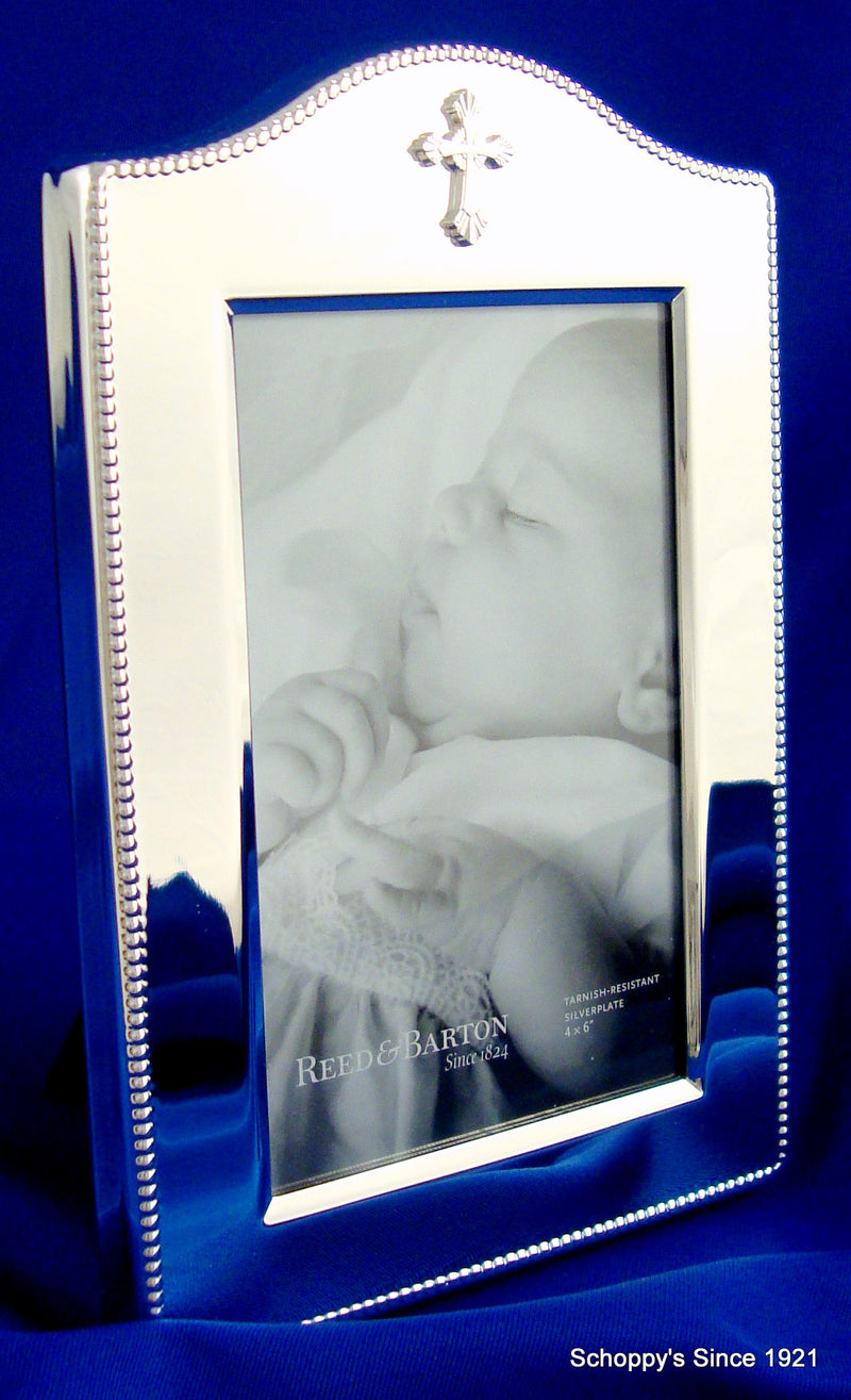 Reed & Barton Abbey Silverplate Frame 4" x 6"-Frame-Schoppy&