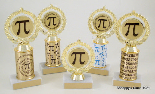 Pi Places Original Metal Roll Column Trophy-Trophies-Schoppy&