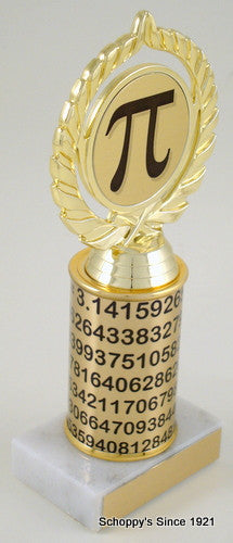 Pi Places Original Metal Roll Column Trophy-Trophies-Schoppy&