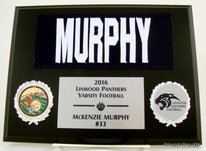 Sports Name Plate Plaque-Plaque-Schoppy's Since 1921