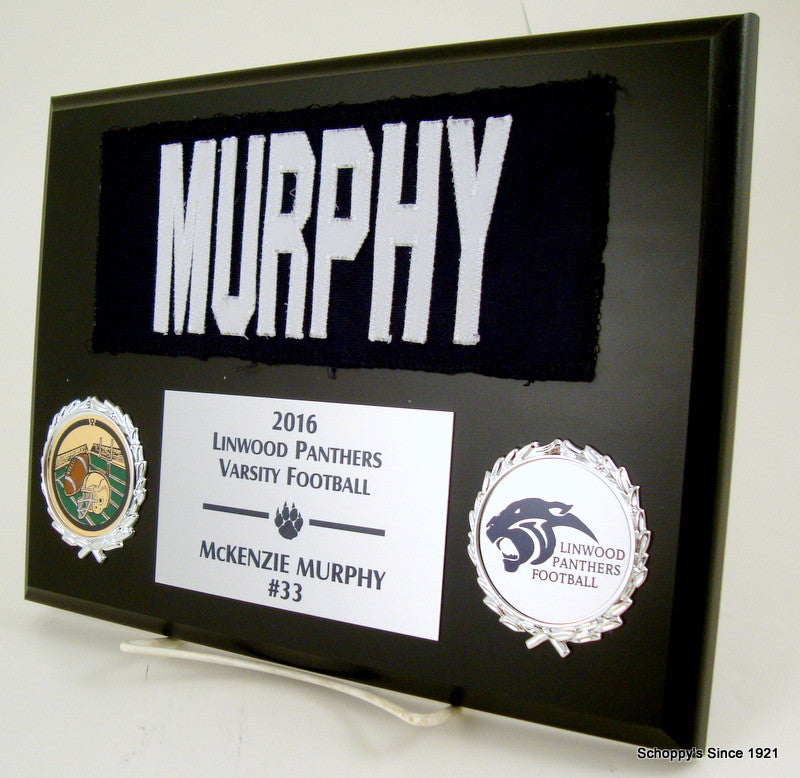 Sports Name Plate Plaque-Plaque-Schoppy's Since 1921