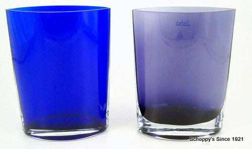 Cobalt Glass Samantha Vase by Badash-Vase-Schoppy&